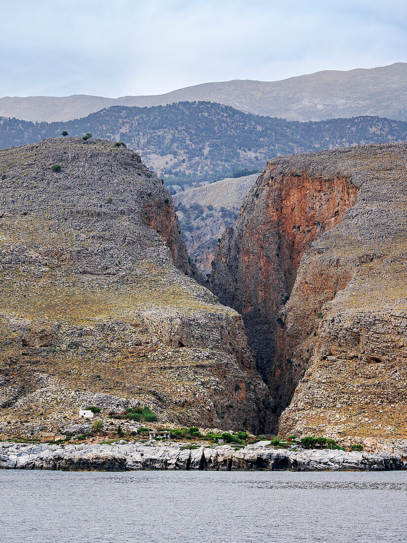 Aradena-Schlucht, Region Chania, Kreta, Griechische Inseln, Griechenland, Europa