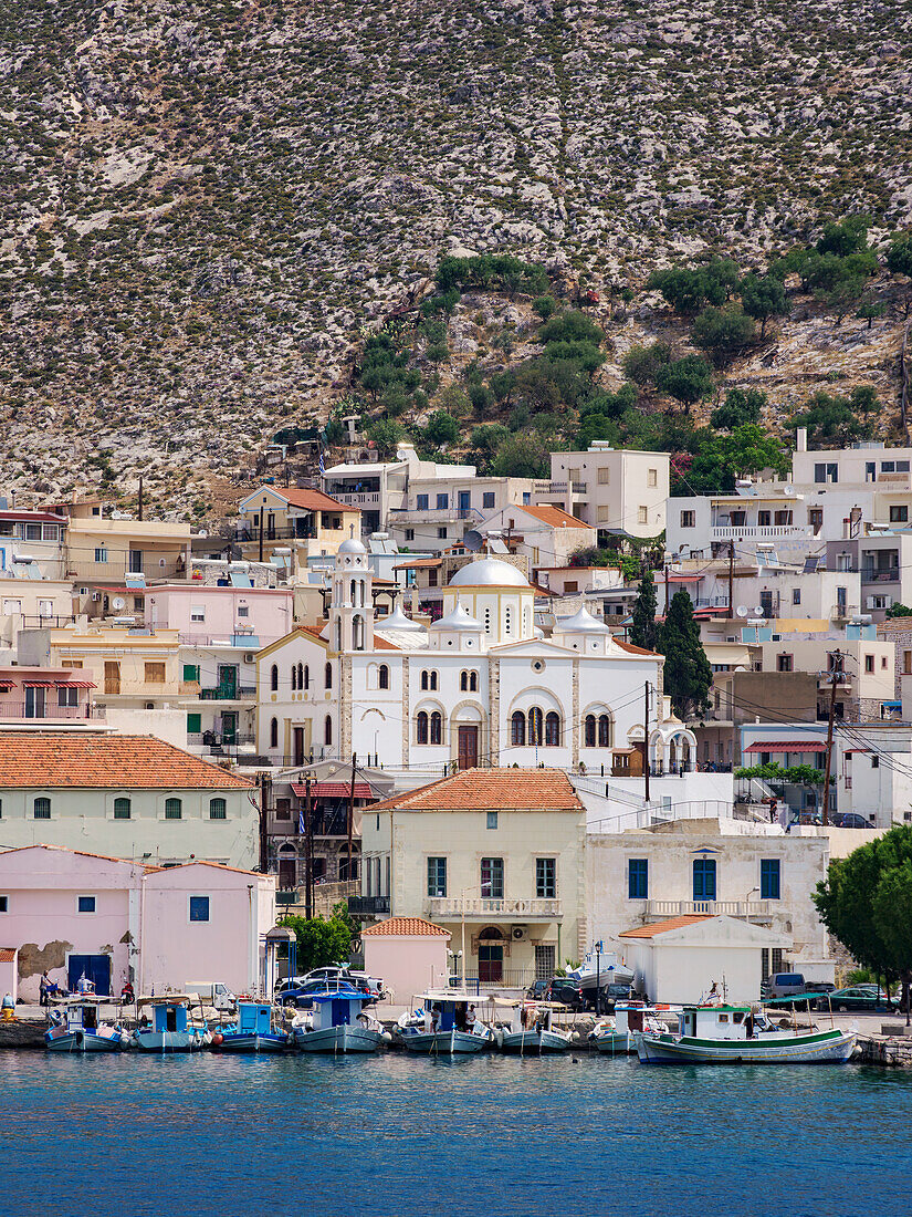 Pothia (Stadt Kalymnos), Insel Kalymnos, Dodekanes, Griechische Inseln, Griechenland, Europa