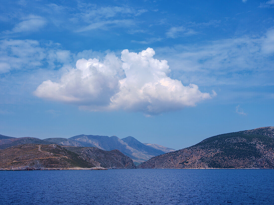 Coast of Kalymnos Island, Dodecanese, Greek Islands, Greece, Europe