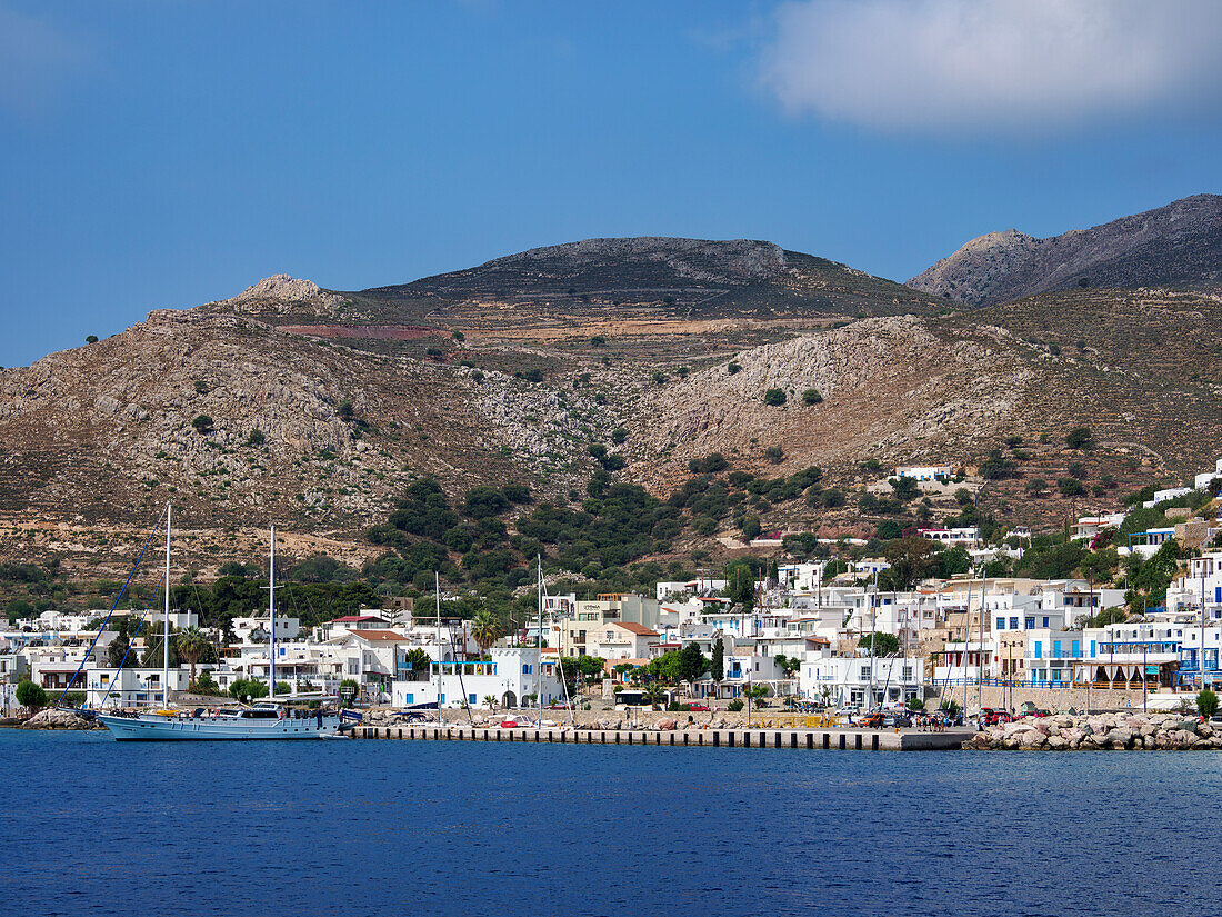 Dorf Livadia, Insel Tilos, Dodekanes, Griechische Inseln, Griechenland, Europa