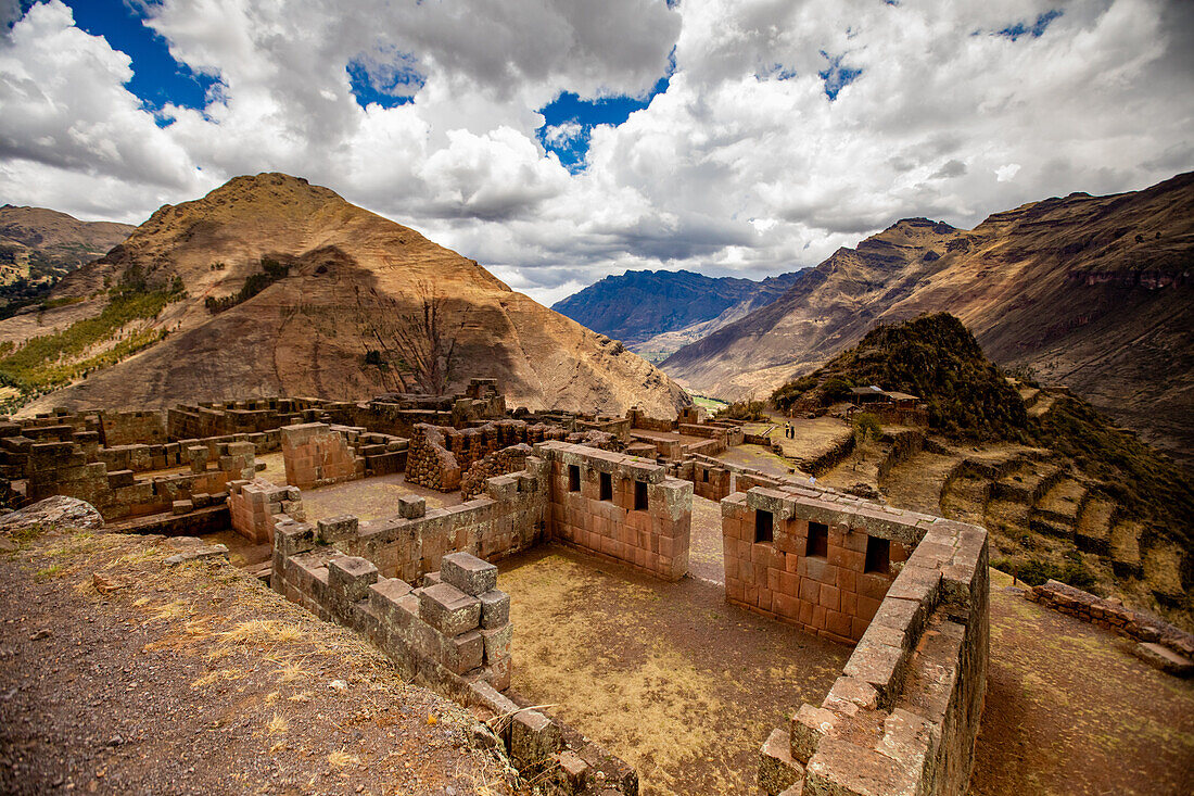 Pisaq-Ruinen, Heiliges Tal, Peru, Südamerika