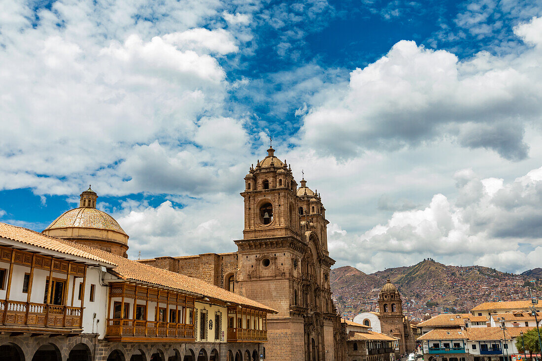 Gebäude in Cusco, Peru, Südamerika