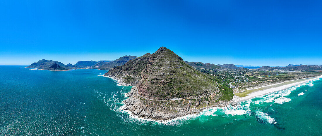 Panorama von Chapman's Peak drive, Kapstadt, Kap-Halbinsel, Südafrika, Afrika