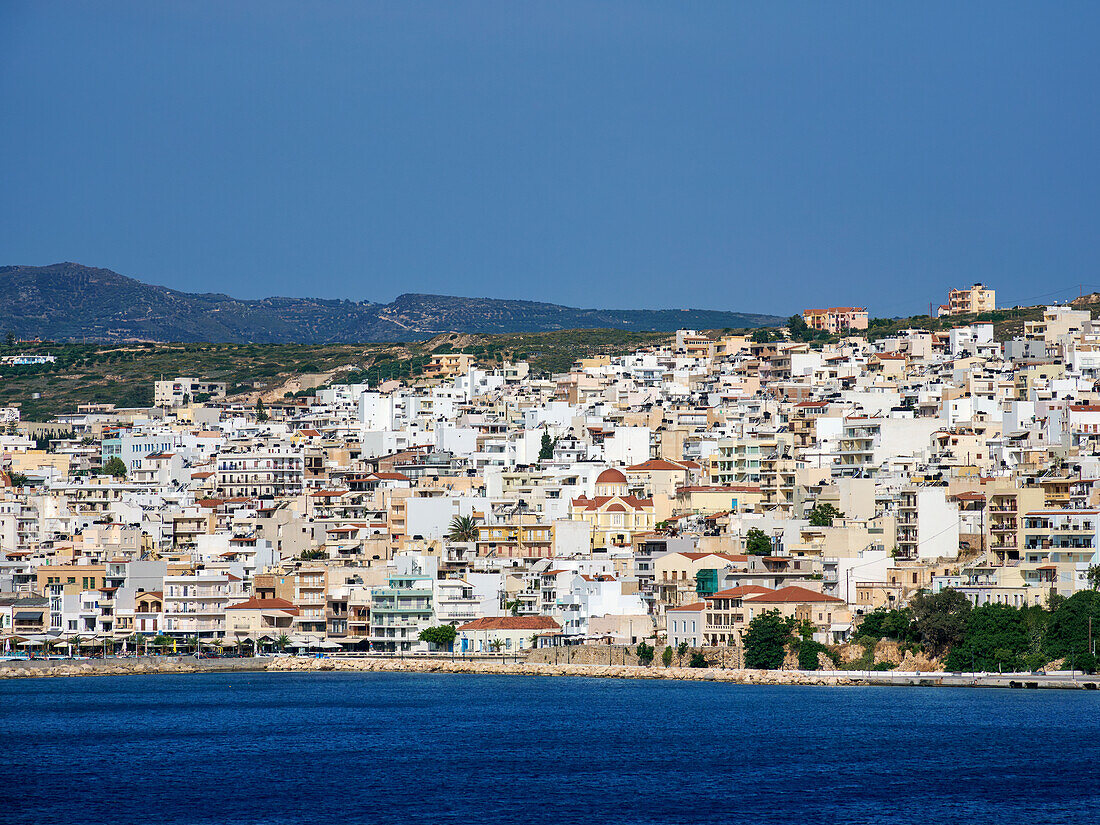 Townscape of Sitia, Lasithi Region, Crete, Greek Islands, Greece, Europe