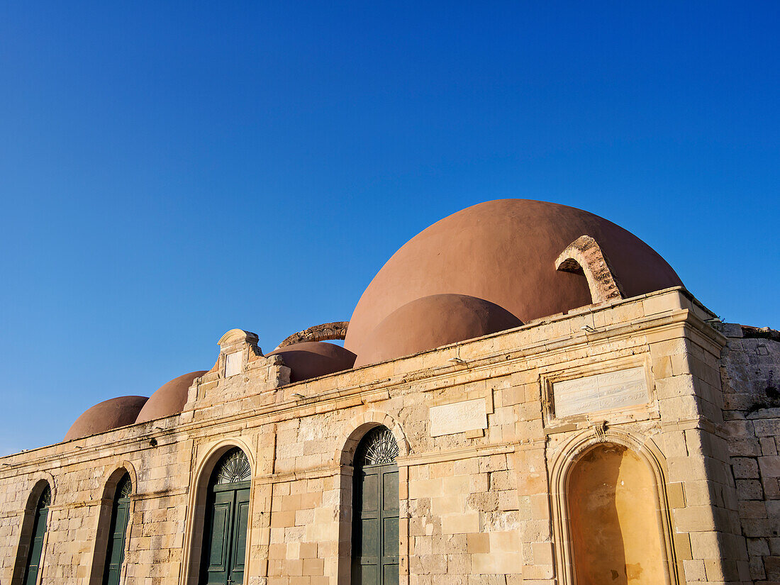 Kucuk Hasan Mosque, City of Chania, Crete, Greek Islands, Greece, Europe