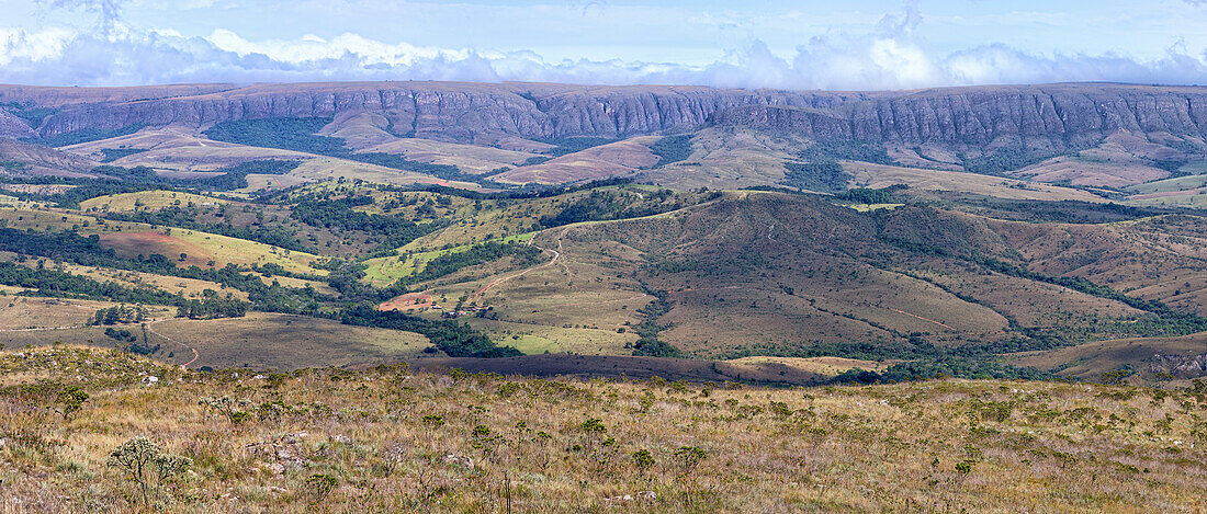 Serra da Canastra, Landschaft und Vegetation, Minas Gerais, Brasilien, Südamerika