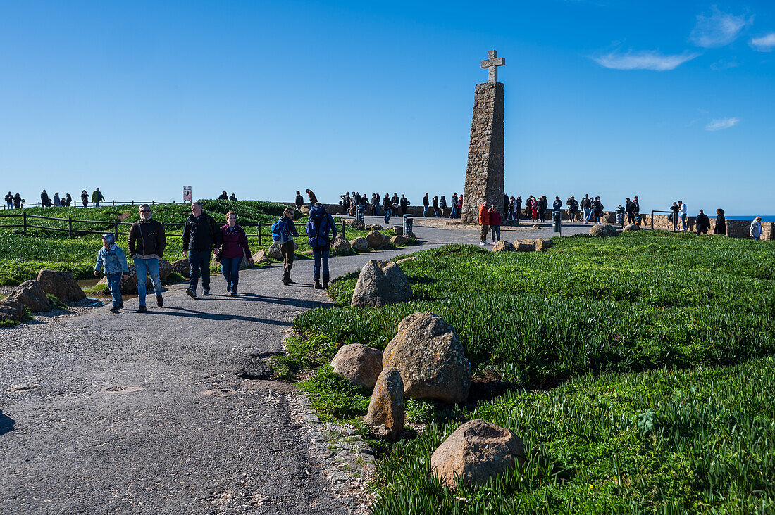 Cabo da Roca or Cape Roca in Portugal