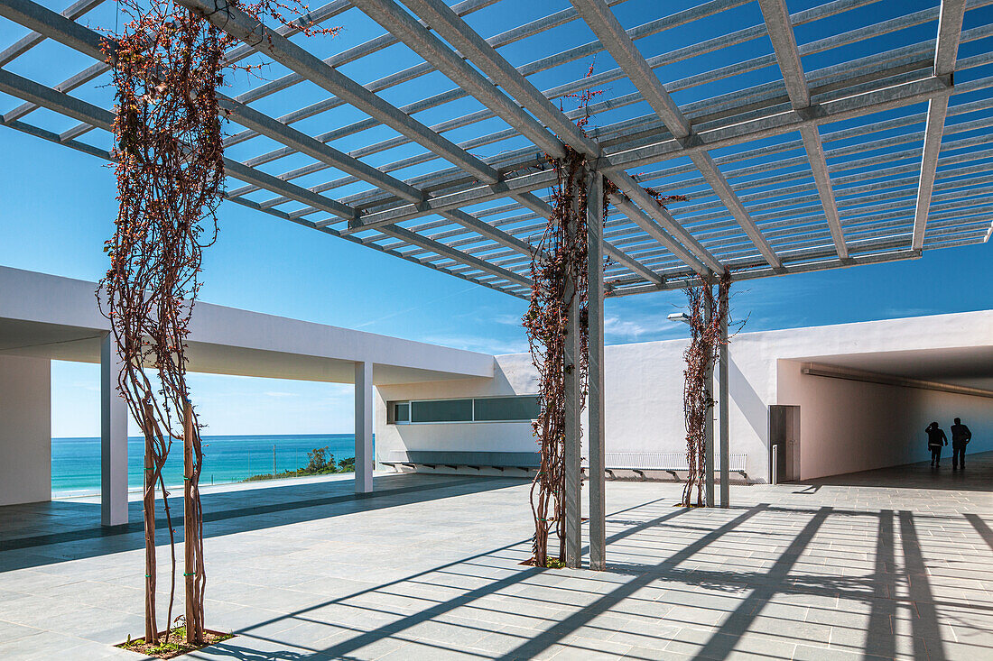 Besucherzentrum von Bolonia, Cádiz, Spanien