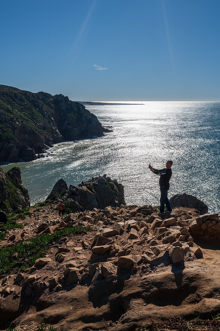 Cabo da Roca or Cape Roca in Portugal