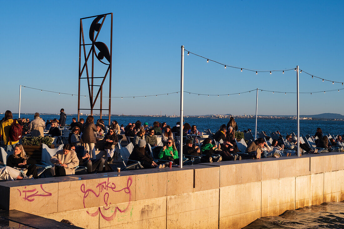 Ribeira das Naus in Lissabon