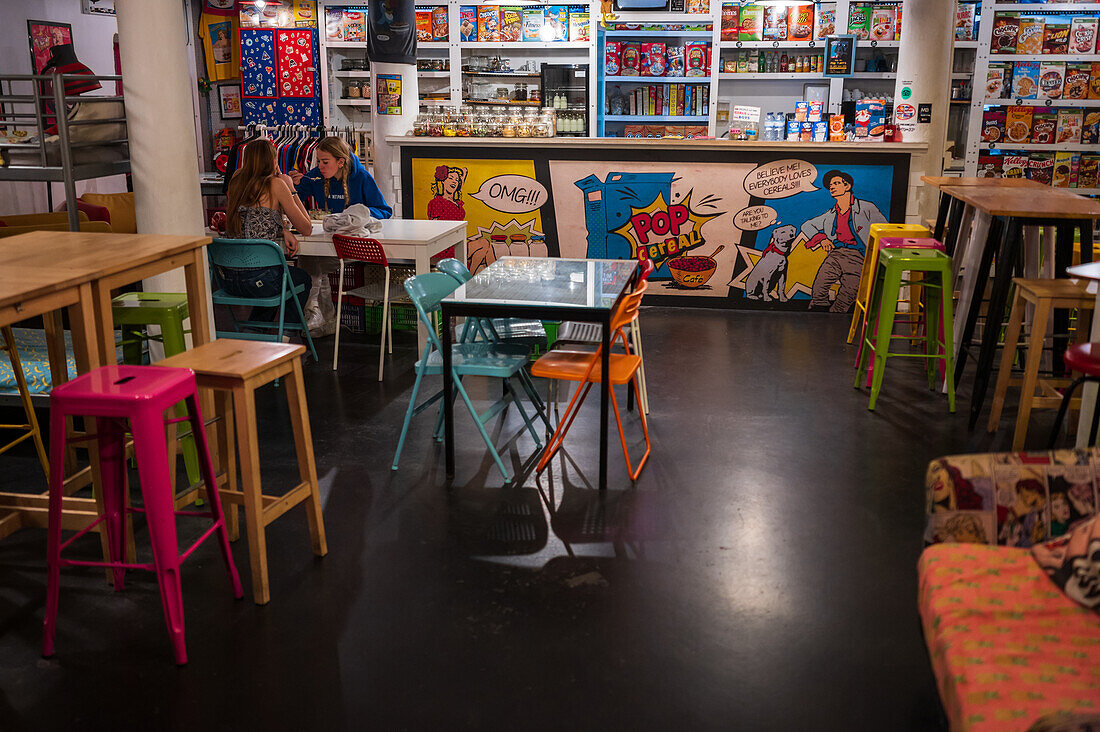 Pop Cereal Cafe in the heart of Bairro Alto