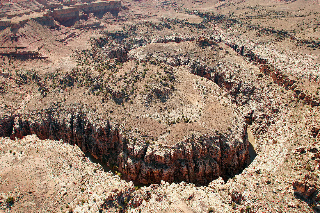 Oberer Black Box Canyon - Luftaufnahme