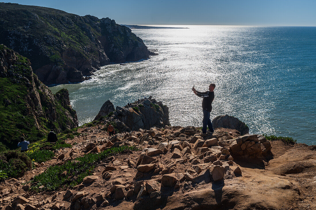 Cabo da Roca or Cape Roca in Portugal