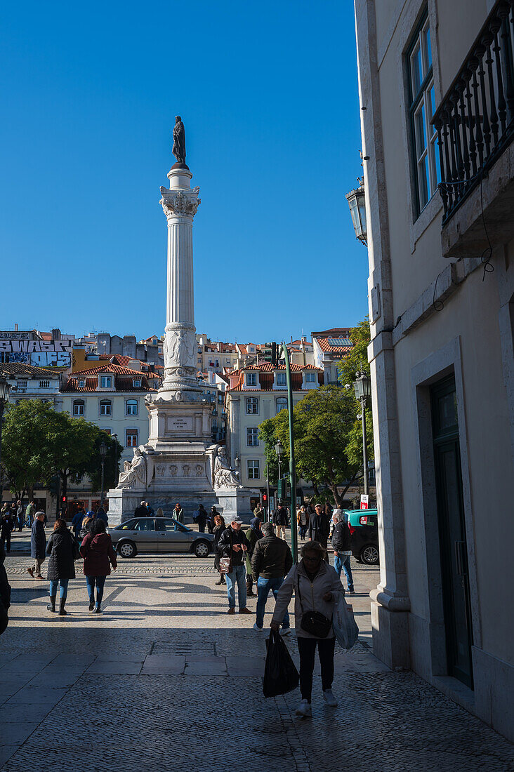 Column of Pedro IV in Rossio Square