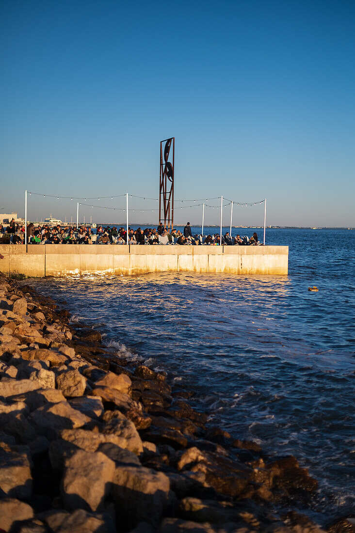 Ribeira das Naus in Lissabon