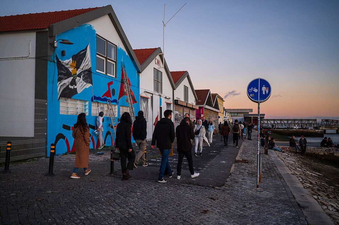 Cais do Sodre direkt am Wasser