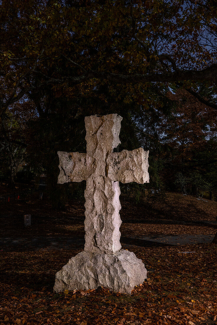 USA, Sleepy Hollow. Sleepy Hollow Cemetery (PR)