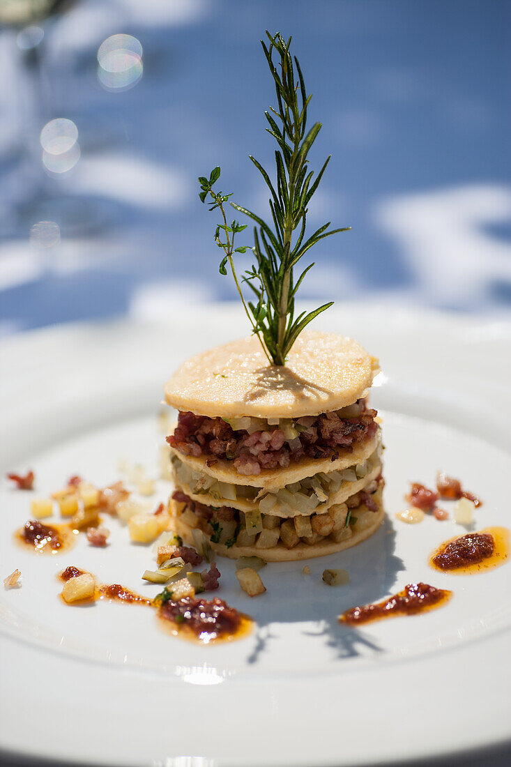 Farmer's breakfast tartlets with rosemary