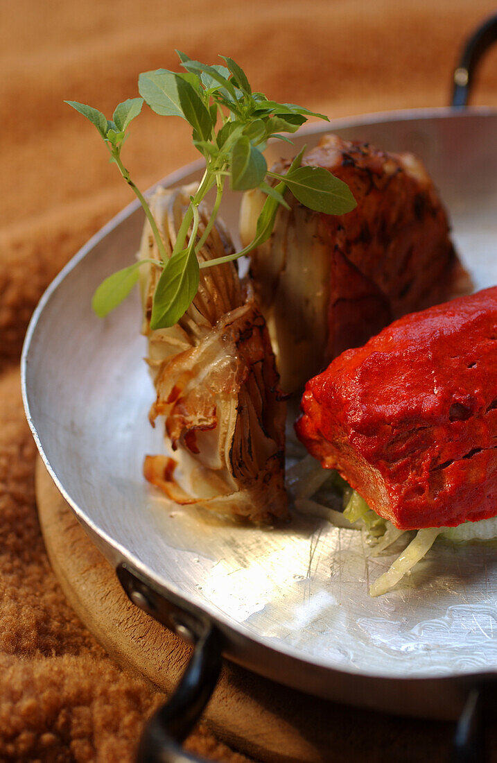 Riogrande Indian fillet with side dish