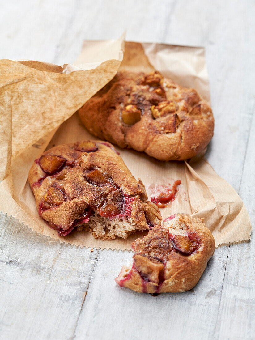 Pflaumenbrötchen