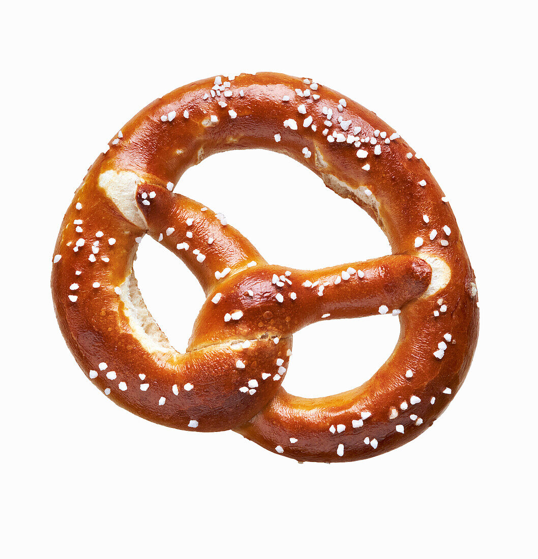 Bavarian pretzels with salt