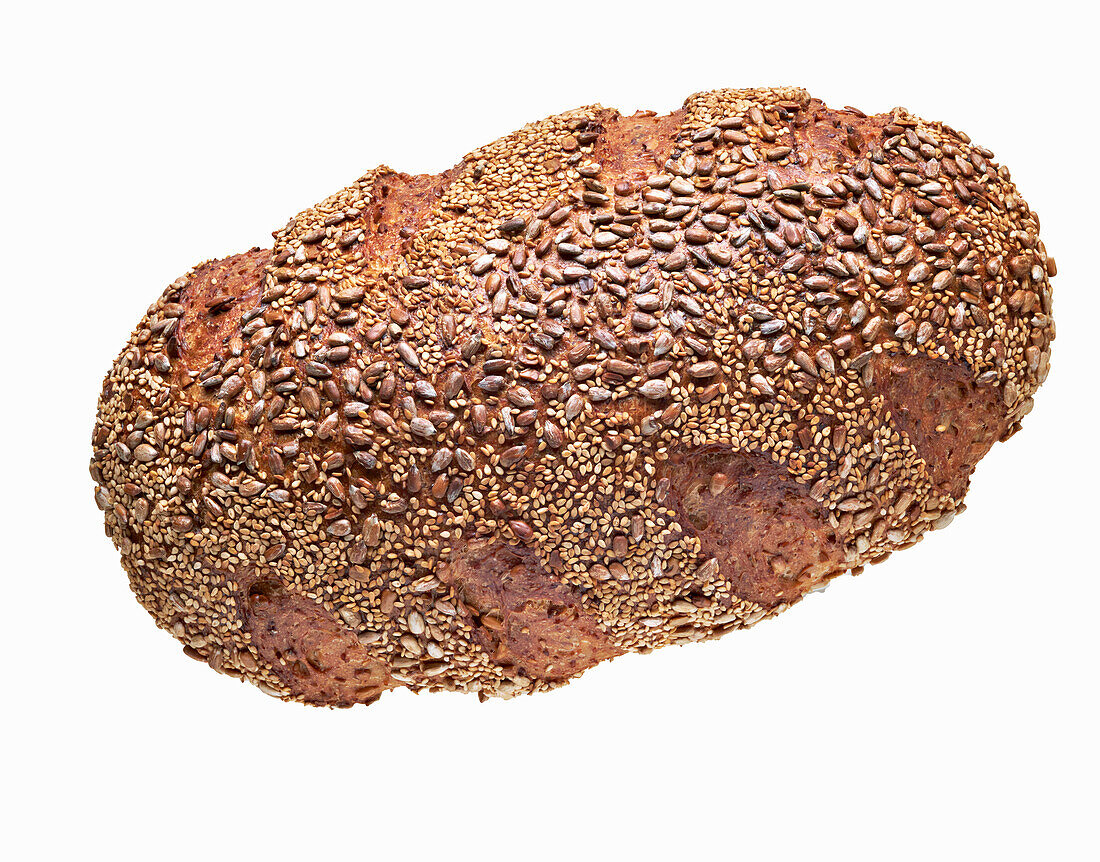 Rye bread with grain crust