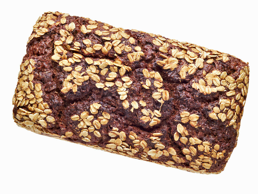 Vollkornbrot mit Haferflocken