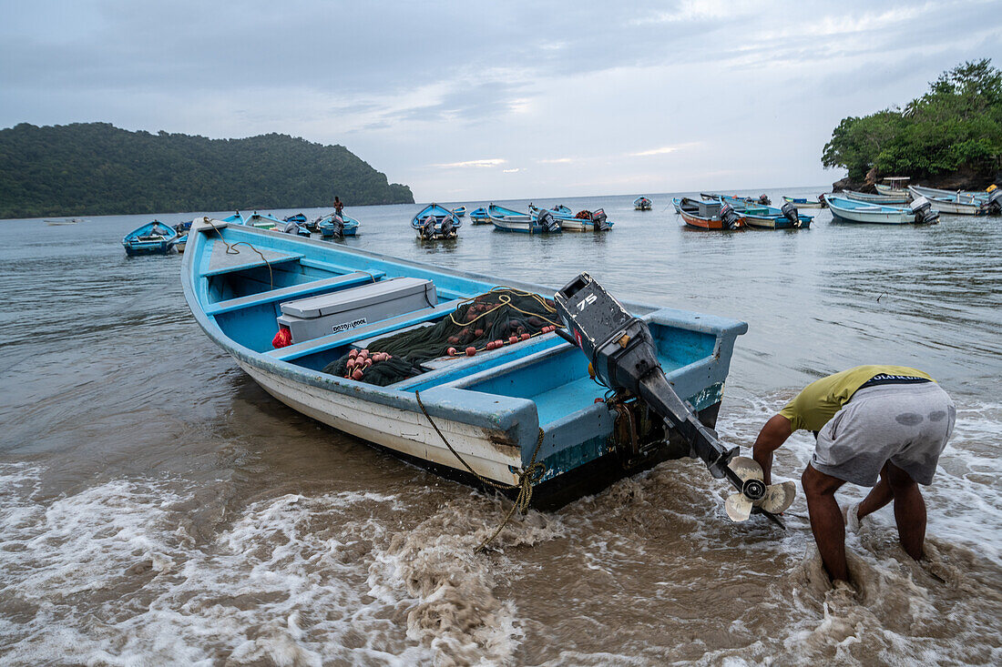 Boats in Trinidad Las Cuevas