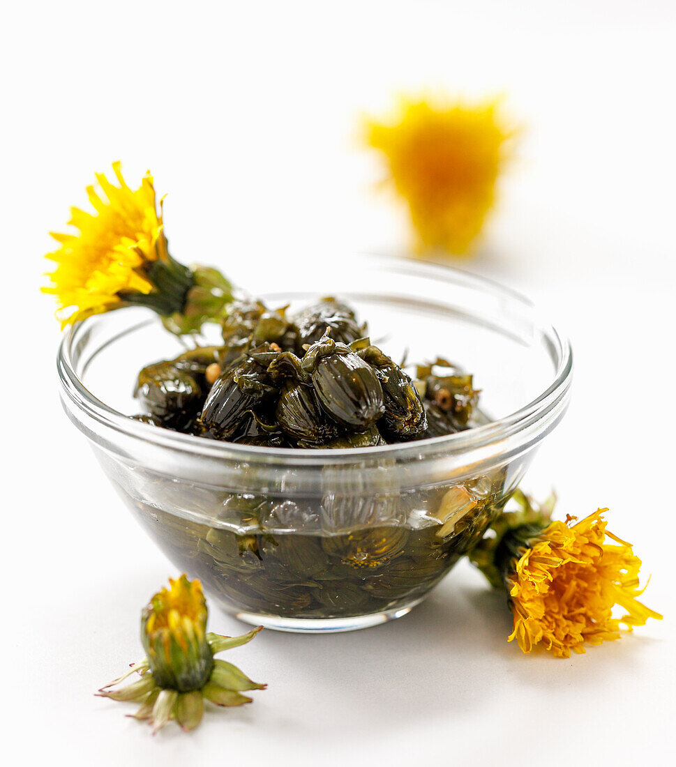 Dandelion capers