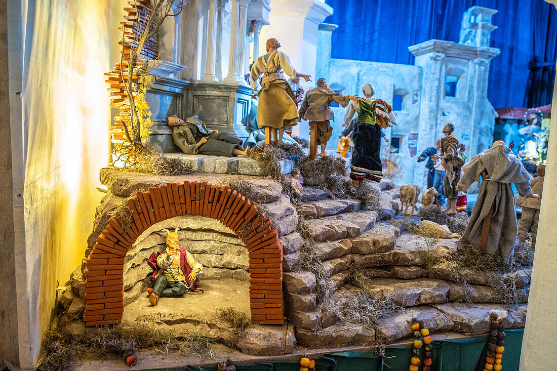 Nacimiento - Krippenmodell in Antigua Guatemala