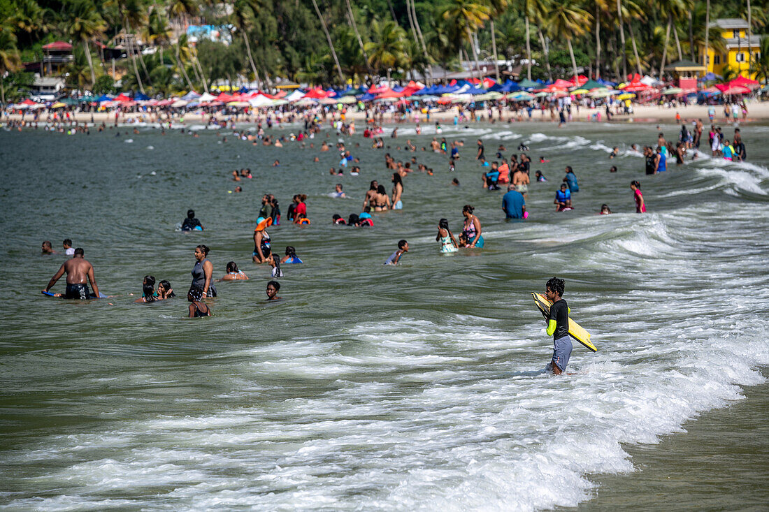 Maracas Beach in Trinidad and Tobago