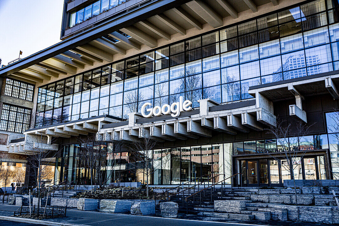 Google office building, exterior view, Soho, New York City, New York, USA