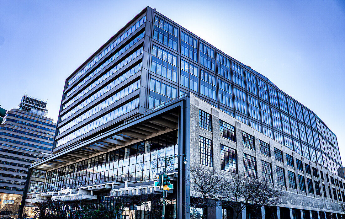 Google office building, exterior view, Soho, New York City, New York, USA