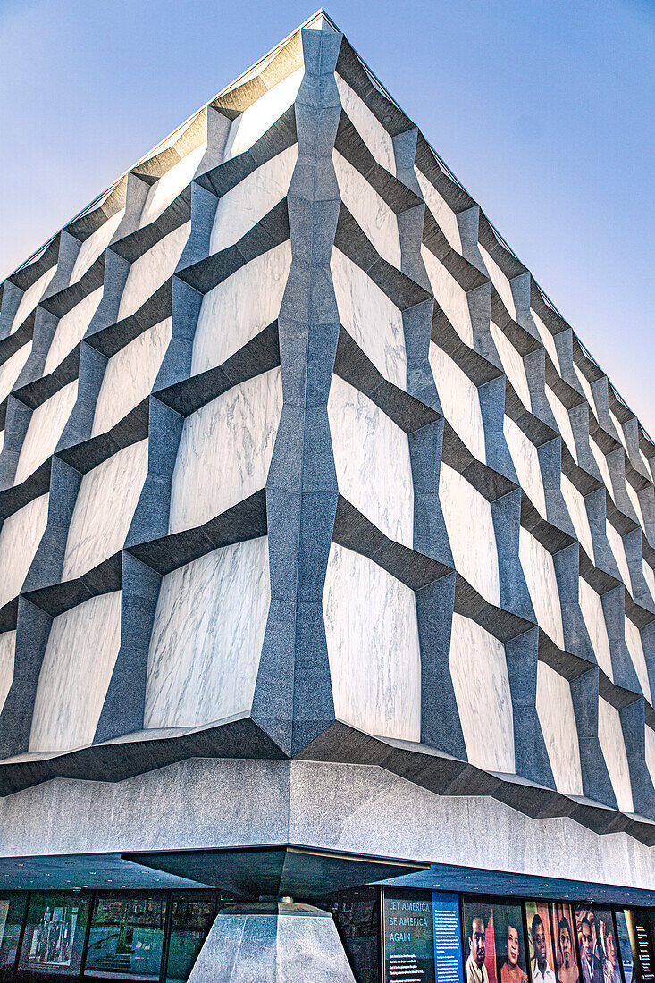 Beinecke Rare Book and Manuscript Library, Außenansicht, Universität Yale, New Haven, Connecticut, USA