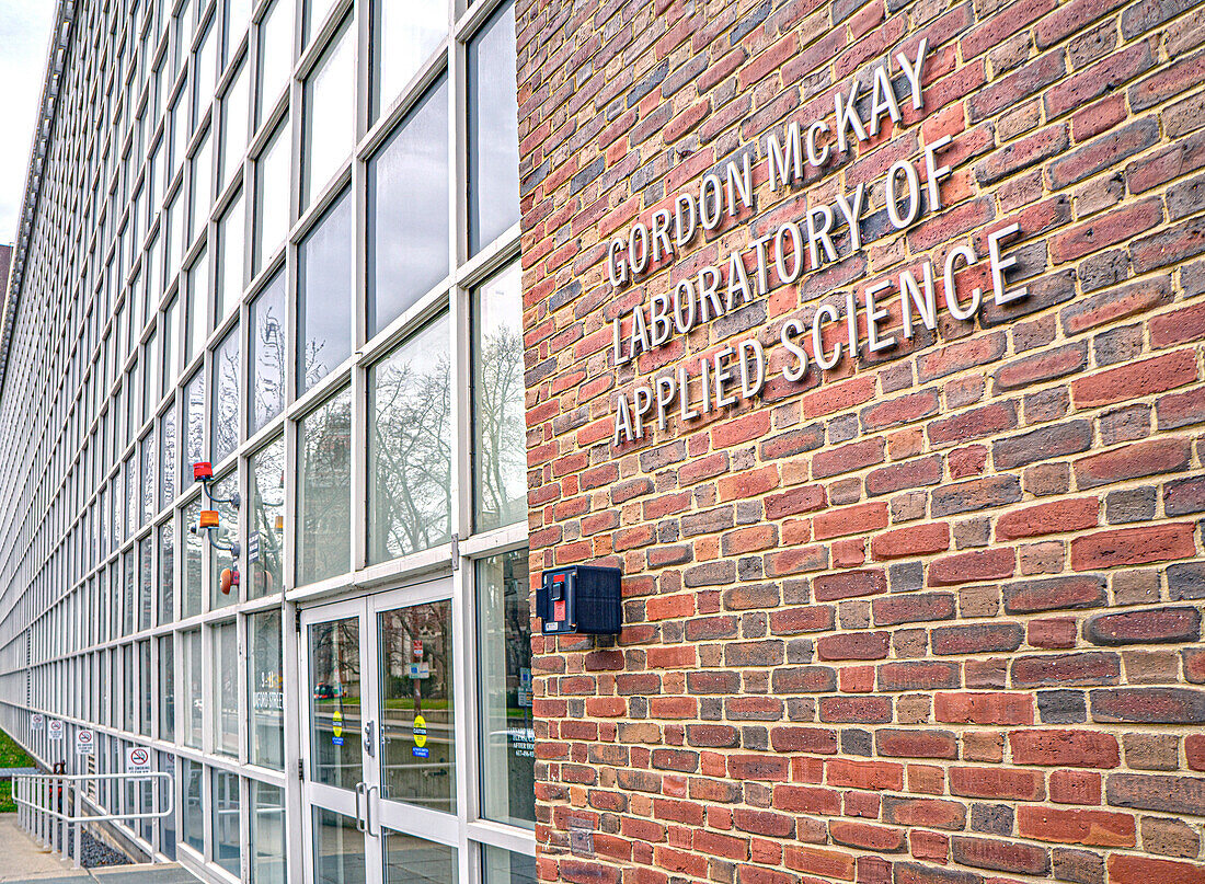 Laboratory for Integrated Science and Engineering, exterior view, Harvard University, Cambridge, Massachusetts, USA