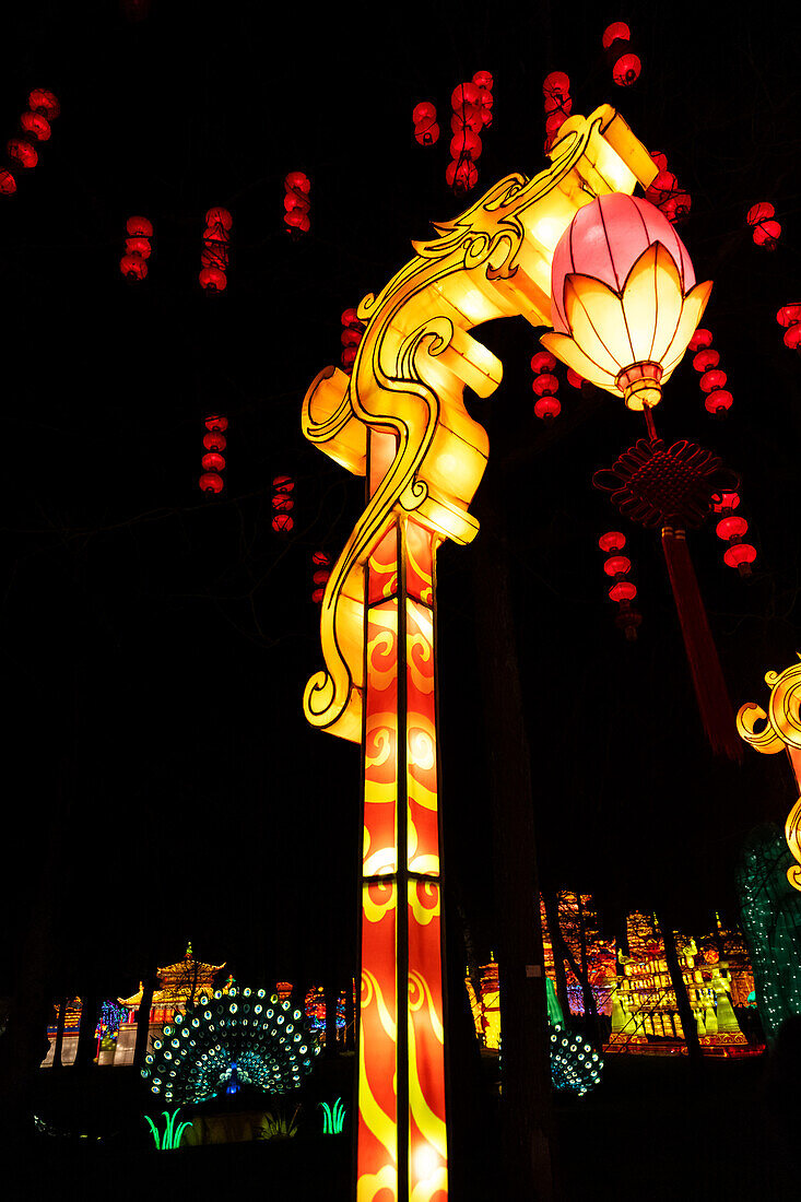 Lantern festival of Gaillac,Tarn,Occitanie,France. Du 01-12-2018 au   06-02-2019 au Château de Foucaud.