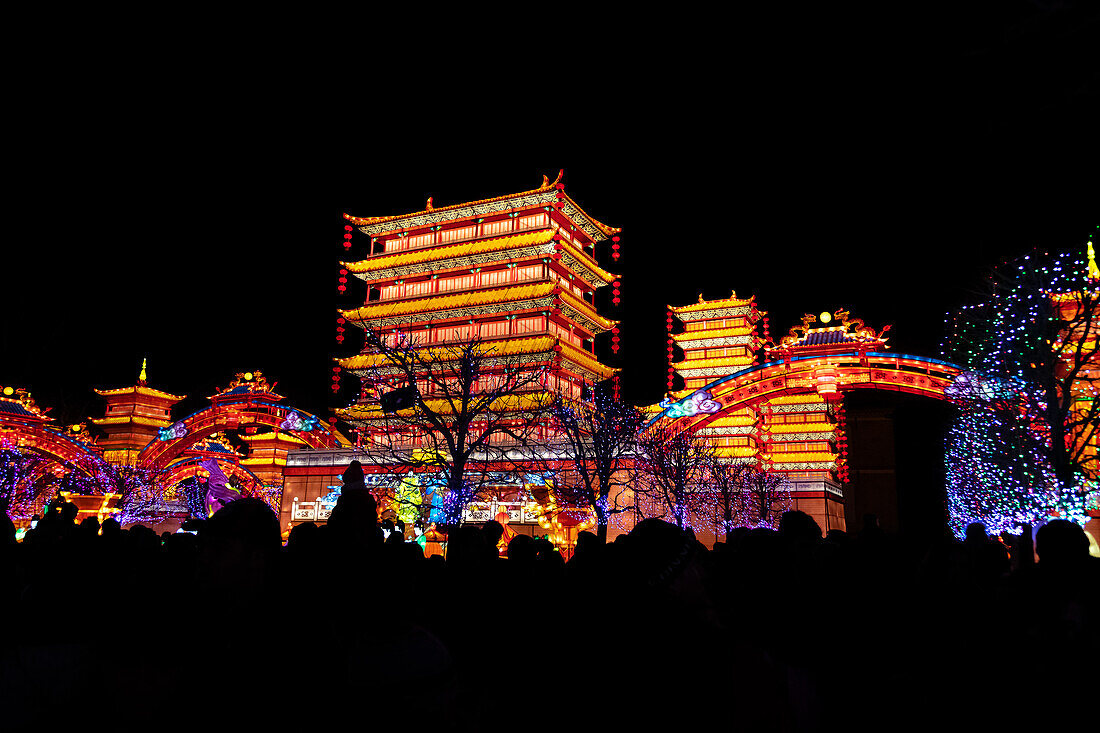 Laternenfest von Gaillac,Tarn,Occitanie,Frankreich. Du 01-12-2018 au 06-02-2019 au Château de Foucaud.