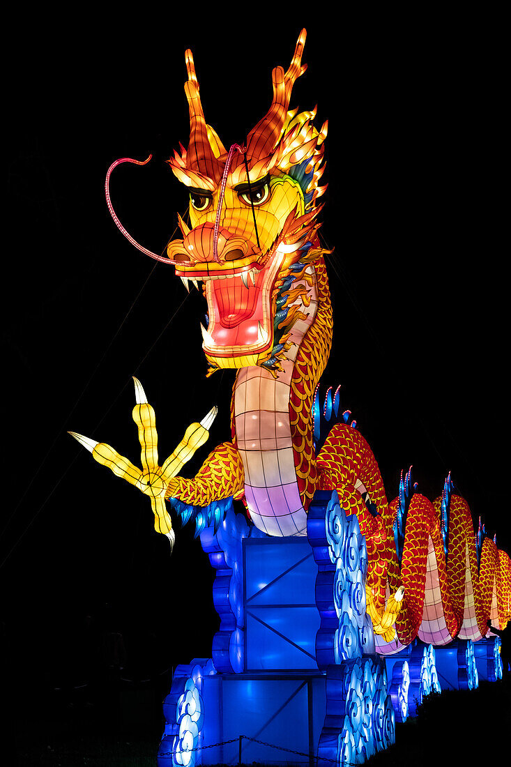 Lantern festival of Gaillac,Tarn,Occitanie,France. Du 01-12-2018 au   06-02-2019 au Château de Foucaud.