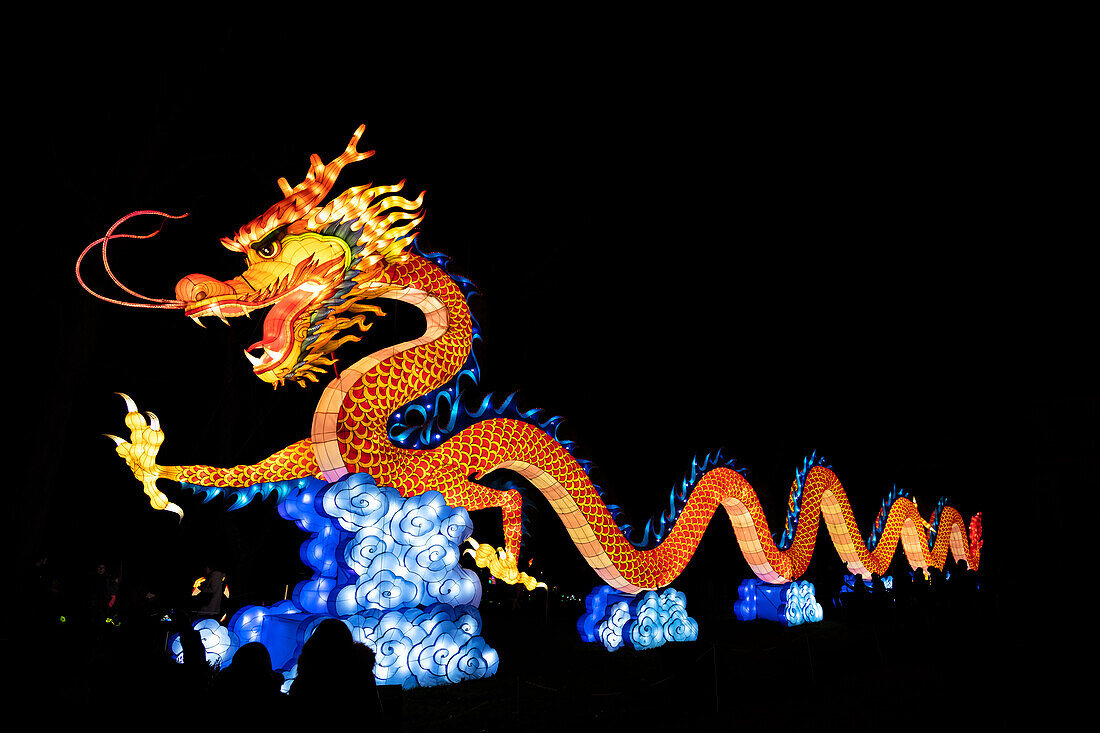 Lantern festival of Gaillac,Tarn,Occitanie,France. Du 01-12-2018 au   06-02-2019 au Château de Foucaud.