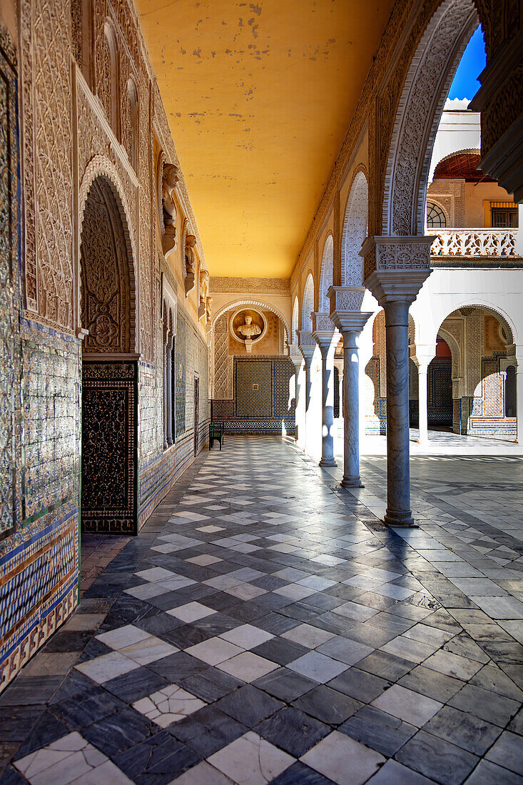 Die Casa del Pilatos, Sevilla, Andalusien, Spanien