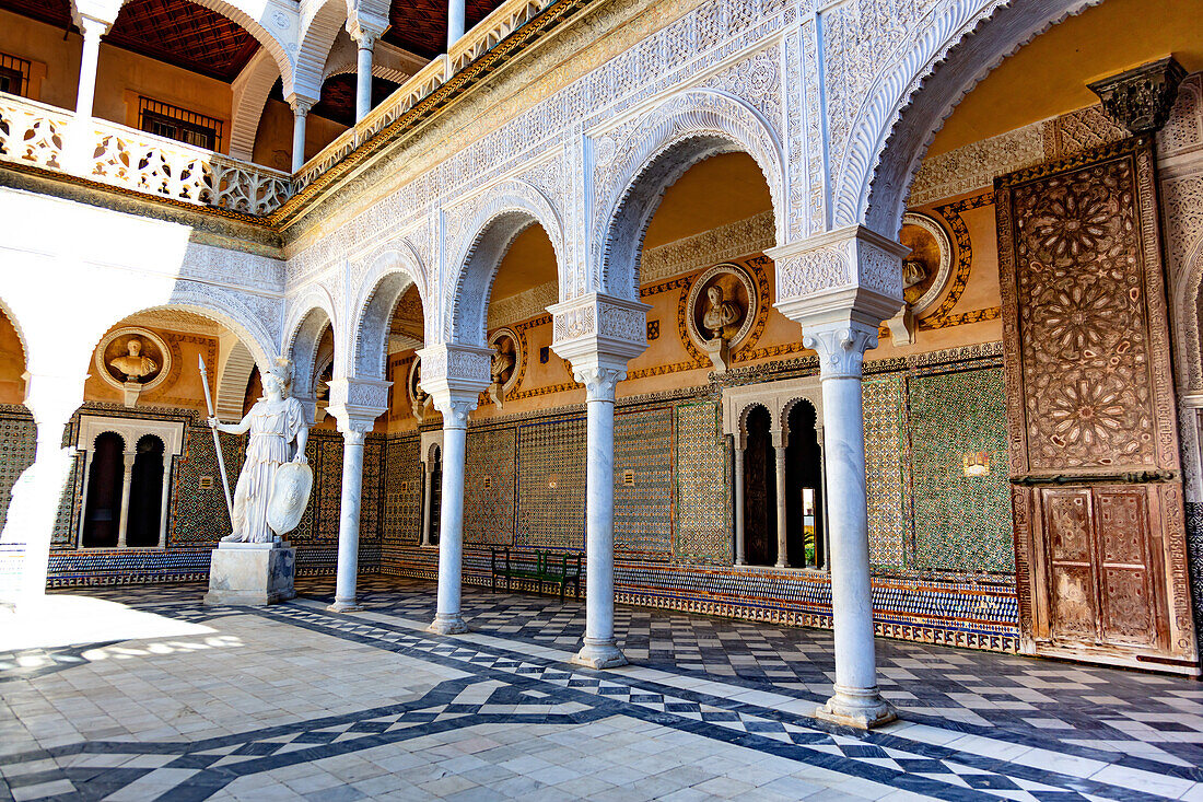 Die Casa del Pilatos, Sevilla, Andalusien, Spanien