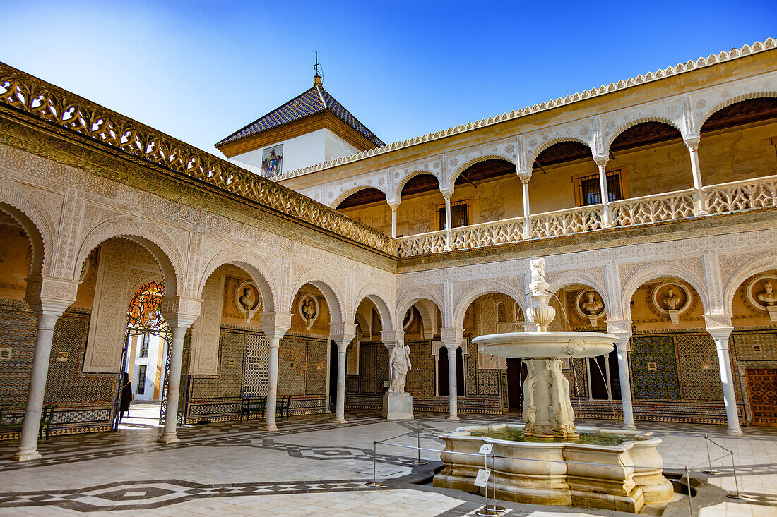 Die Casa del Pilatos, Sevilla, Andalusien, Spanien