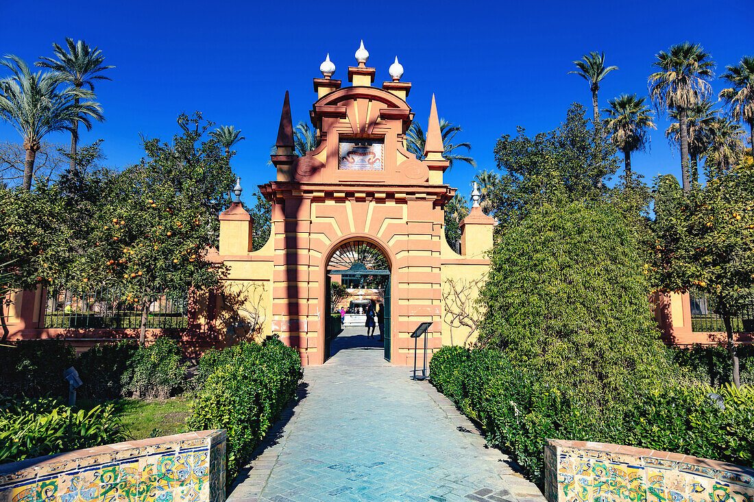 Real Alcázar of Seville,Andalusia,Spain