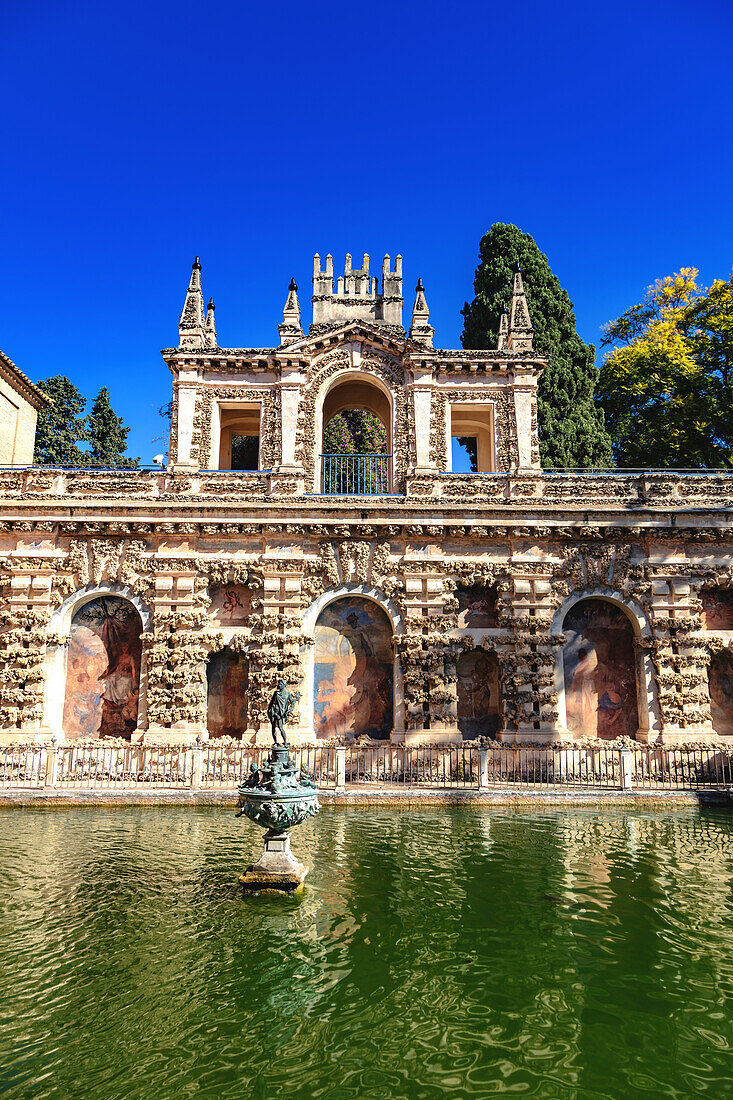 Real Alcázar of Seville,Andalusia,Spain