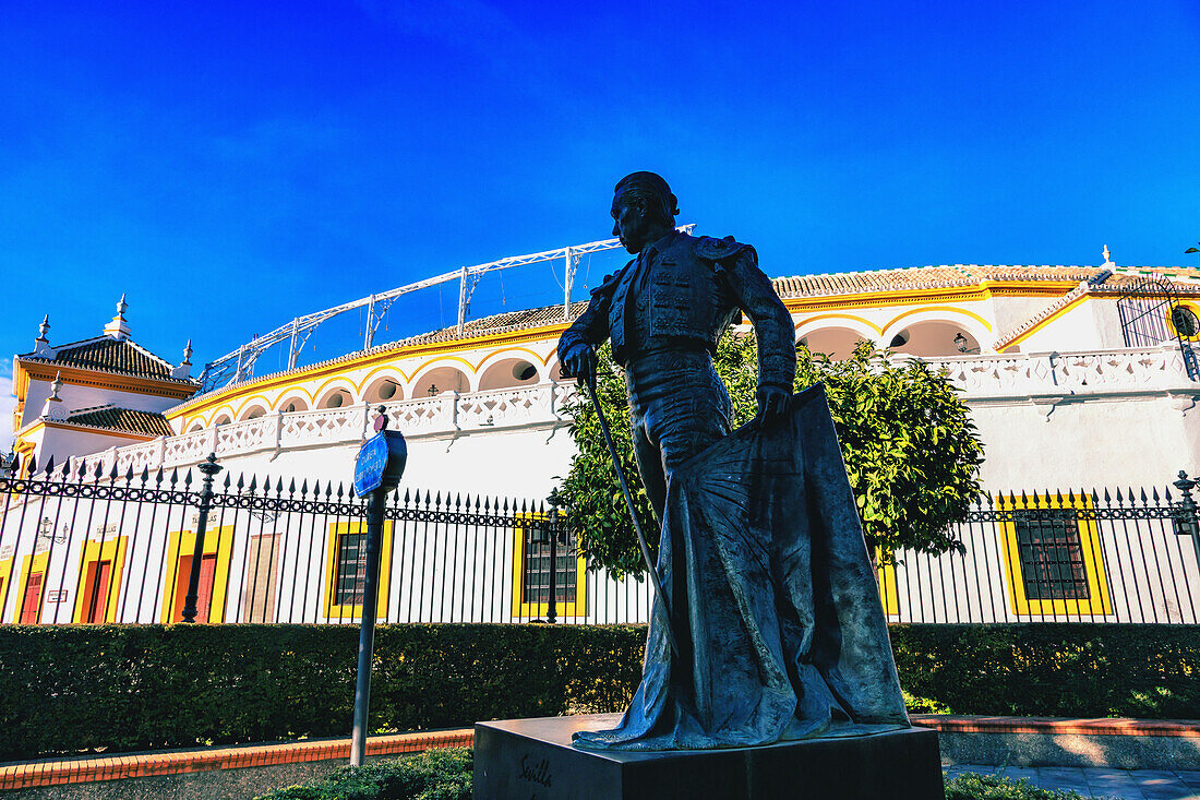 Arenas der Maestranza von Sevilla, Andalusien, Spanien