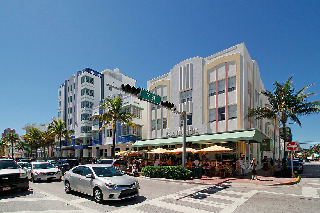 USA. Florida. Miami. Miami Strand. South Beach. Ocean Drive.