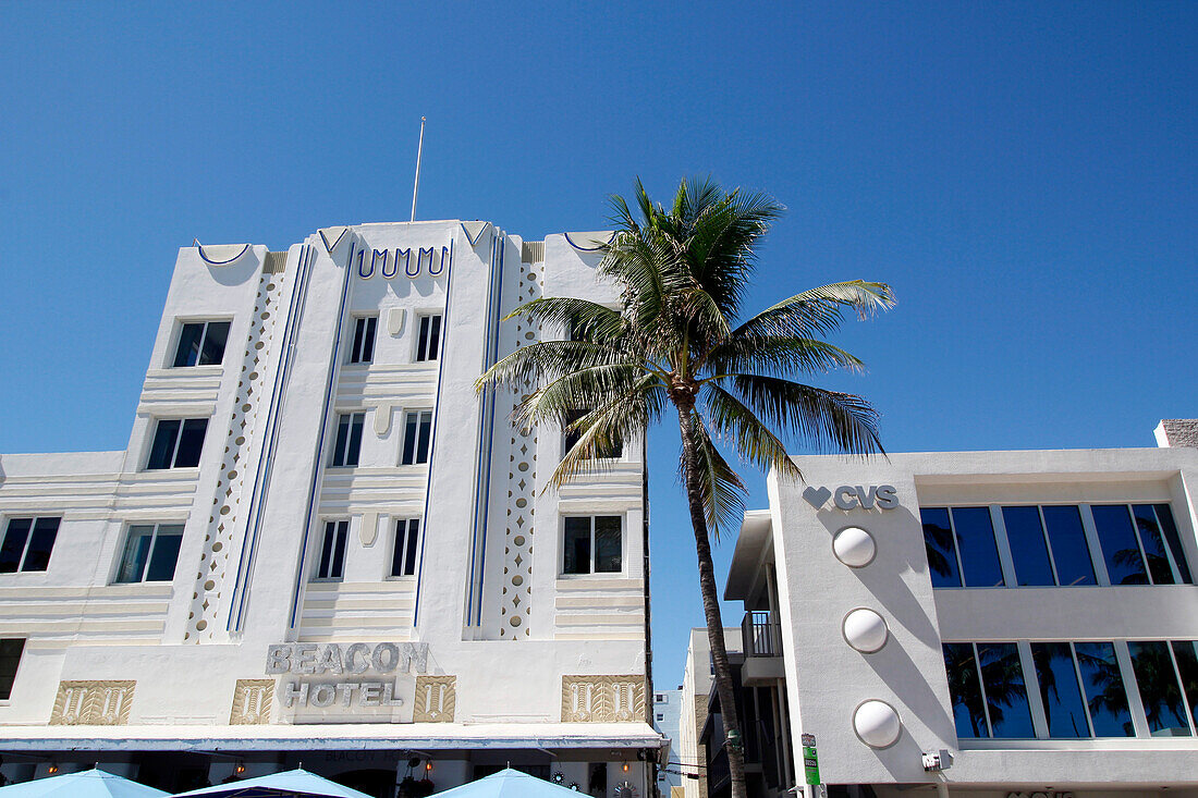 USA. Florida. Miami. Miami Beach. South Beach. Ocean Drive.