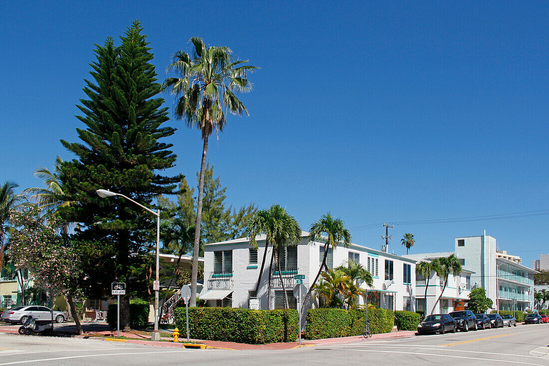 USA. Florida. Miami. Miami Beach. Art deco district.