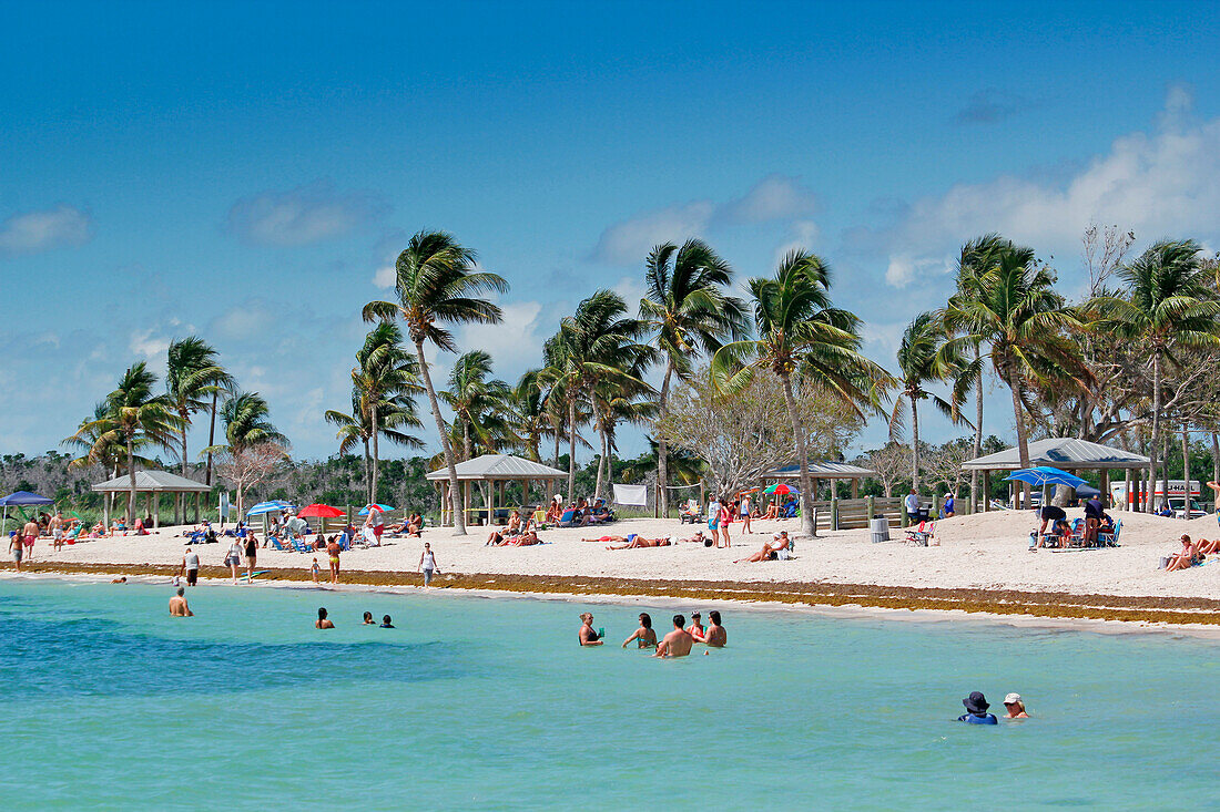 USA. Florida. Die Keys. Insel Marathon. Sombrero-Strand.