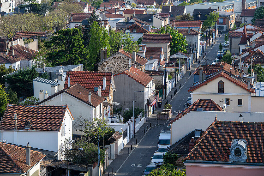 France. Val de Marne. Champigny sur Marne. Avenue Eugene Courel